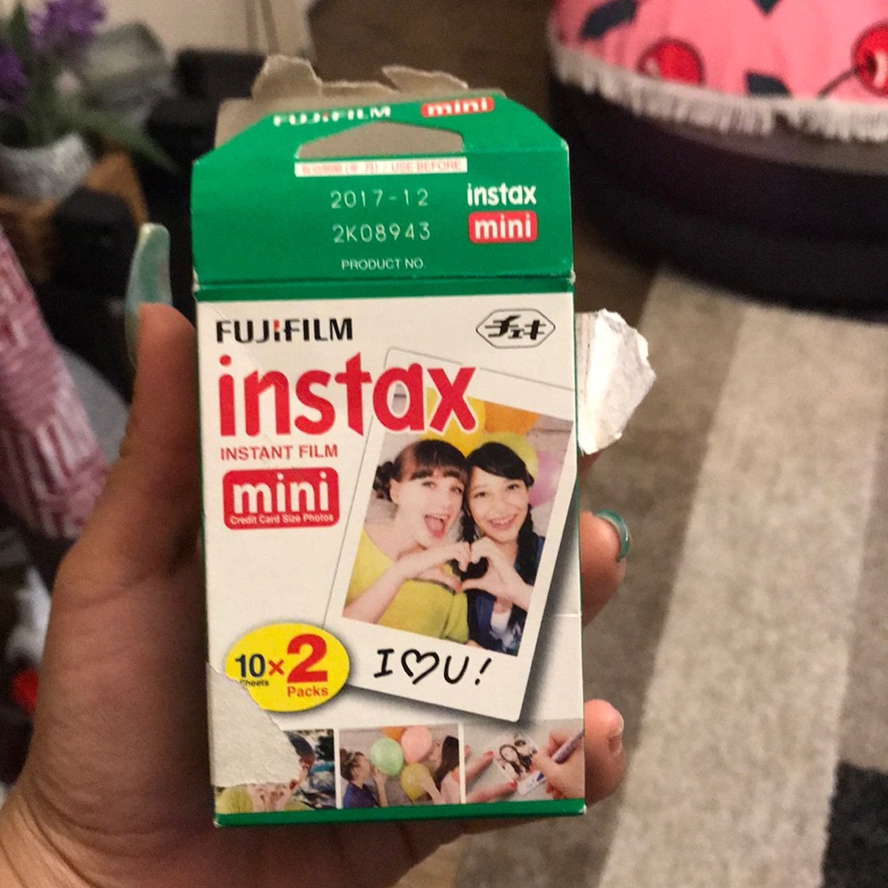 Instead mini film x2 packs 10 sheets in each